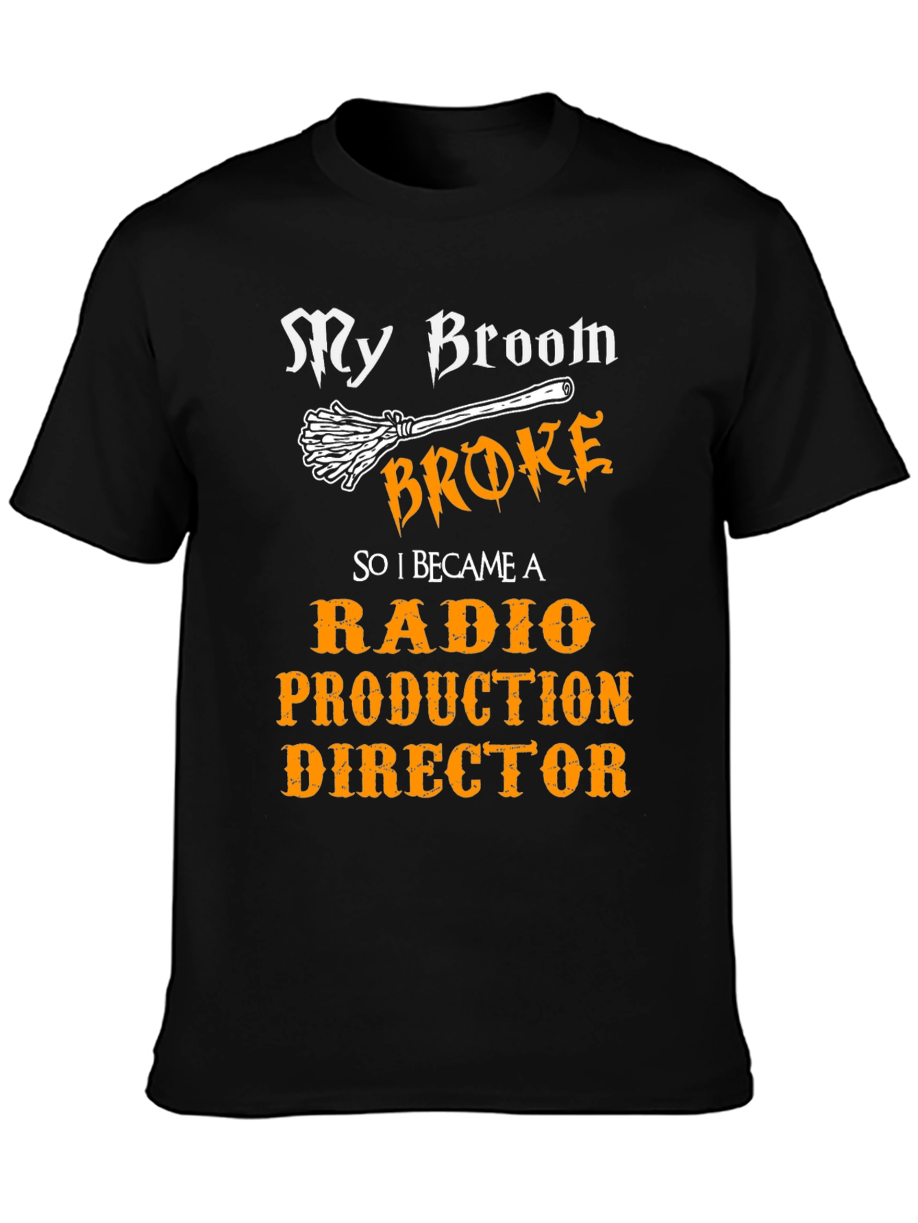 Radio Production Director Halloween T-Shirt