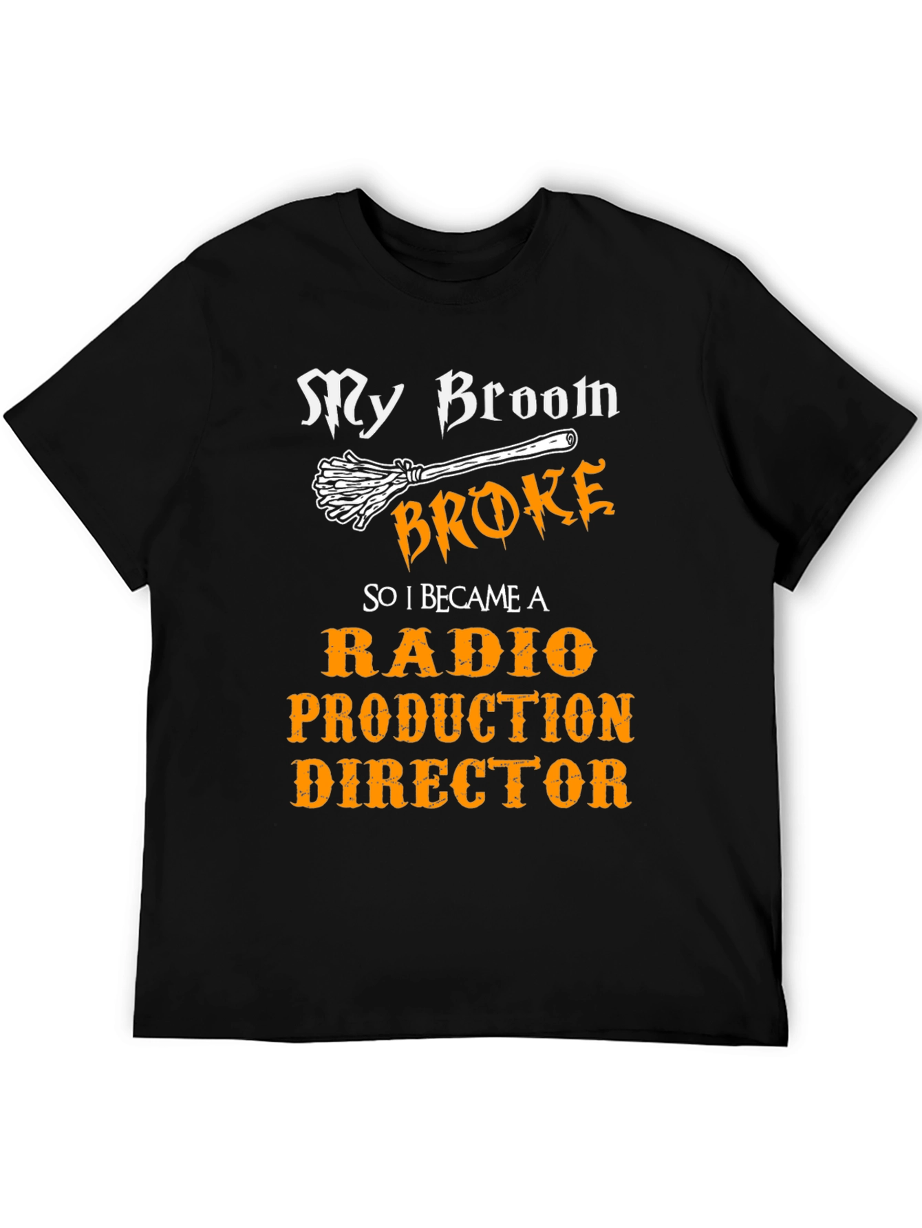 Radio Production Director Halloween T-Shirt
