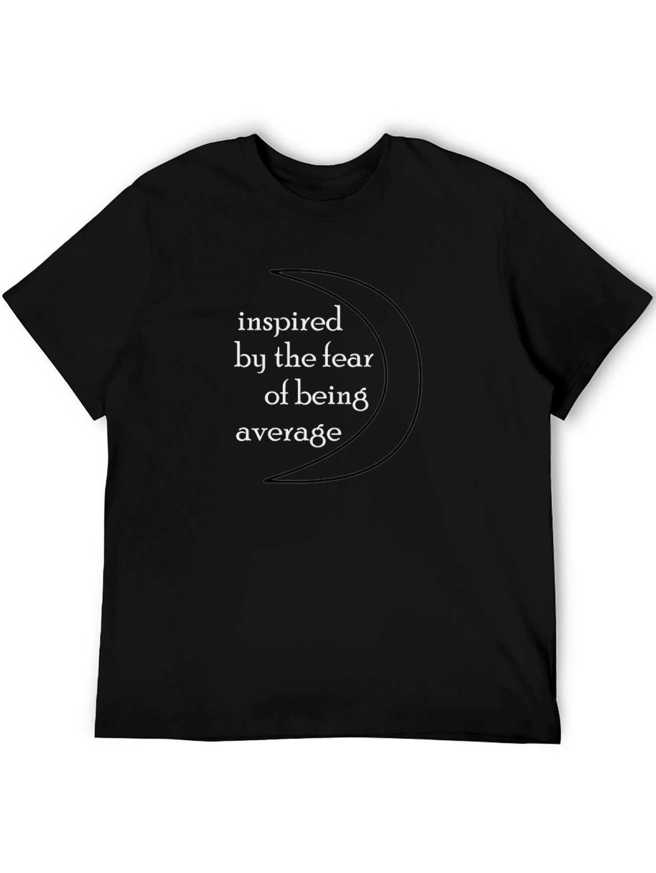 Fear Inspired Graphic Tee - Mens Black T-Shirt