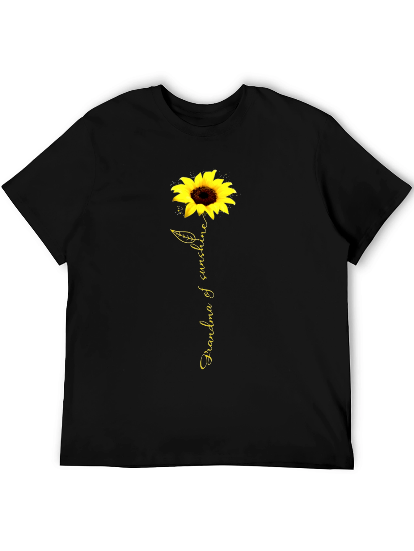 Grandma of Sunshine Sunflower Graphic Tee