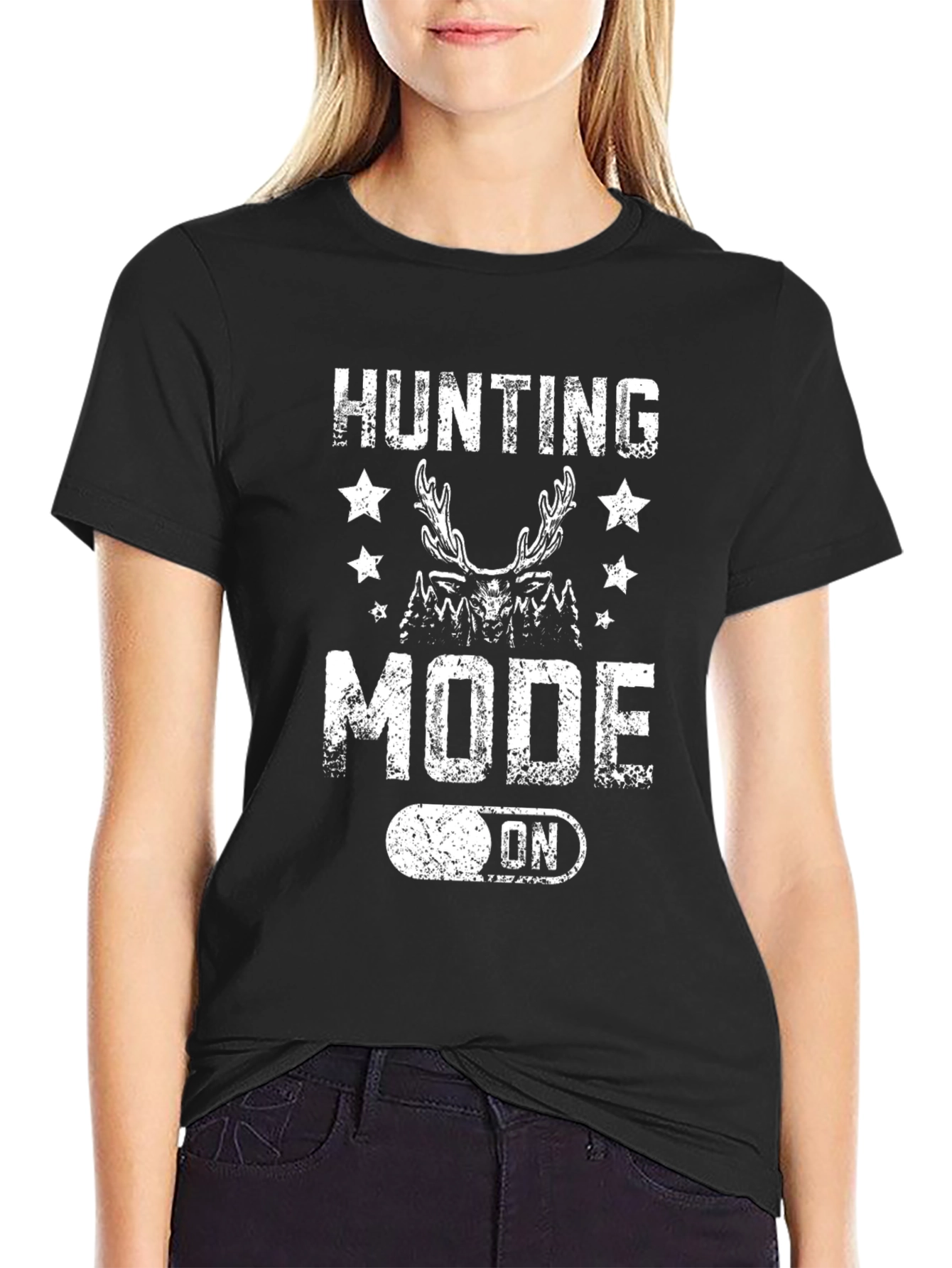 Hunting Mode On Graphic T-Shirt