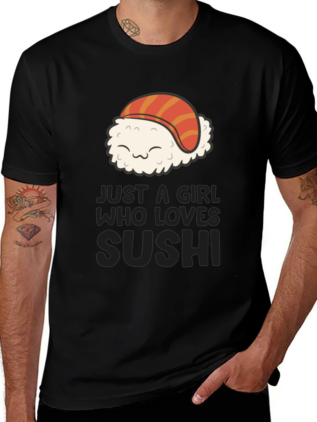Sushi Lover T-Shirt - Cute Nigiri Design