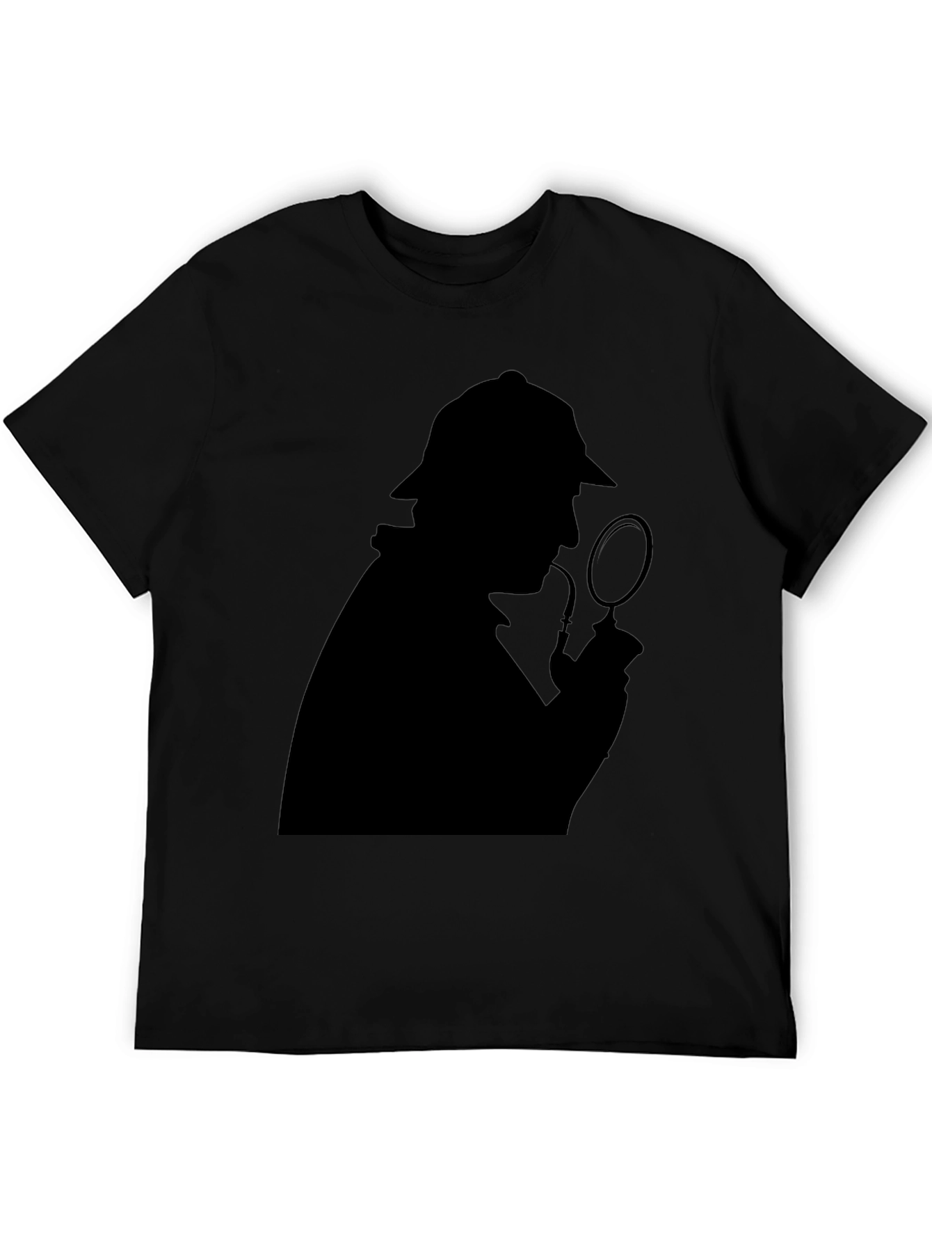 Sherlock Holmes Silhouette T-Shirt - Detective Tee