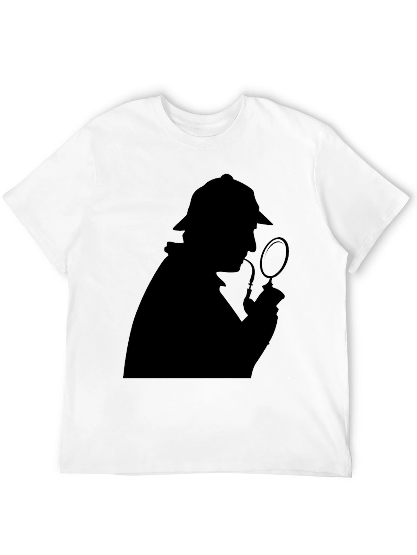 Sherlock Holmes Silhouette T-Shirt - Detective Tee