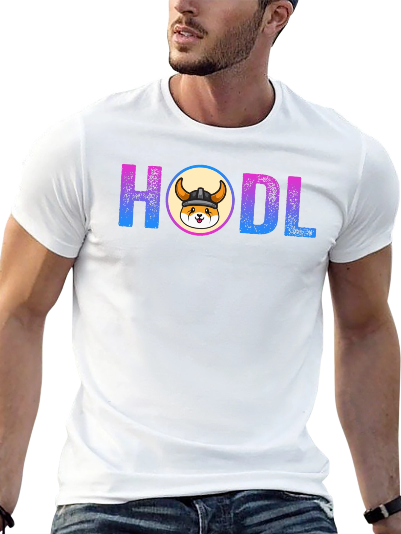 HODL Viking Dog Crypto T-Shirt