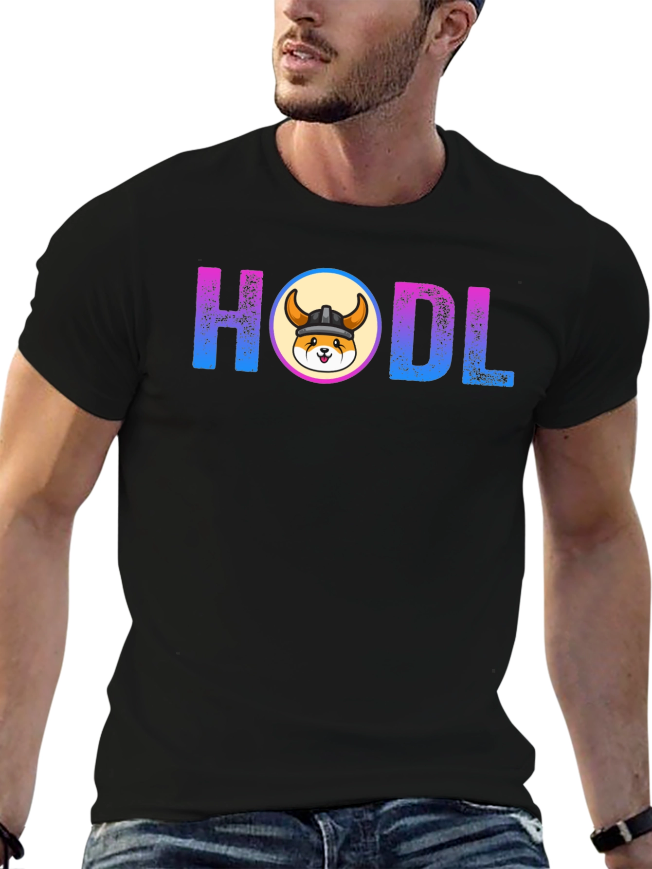 HODL Viking Dog Crypto T-Shirt