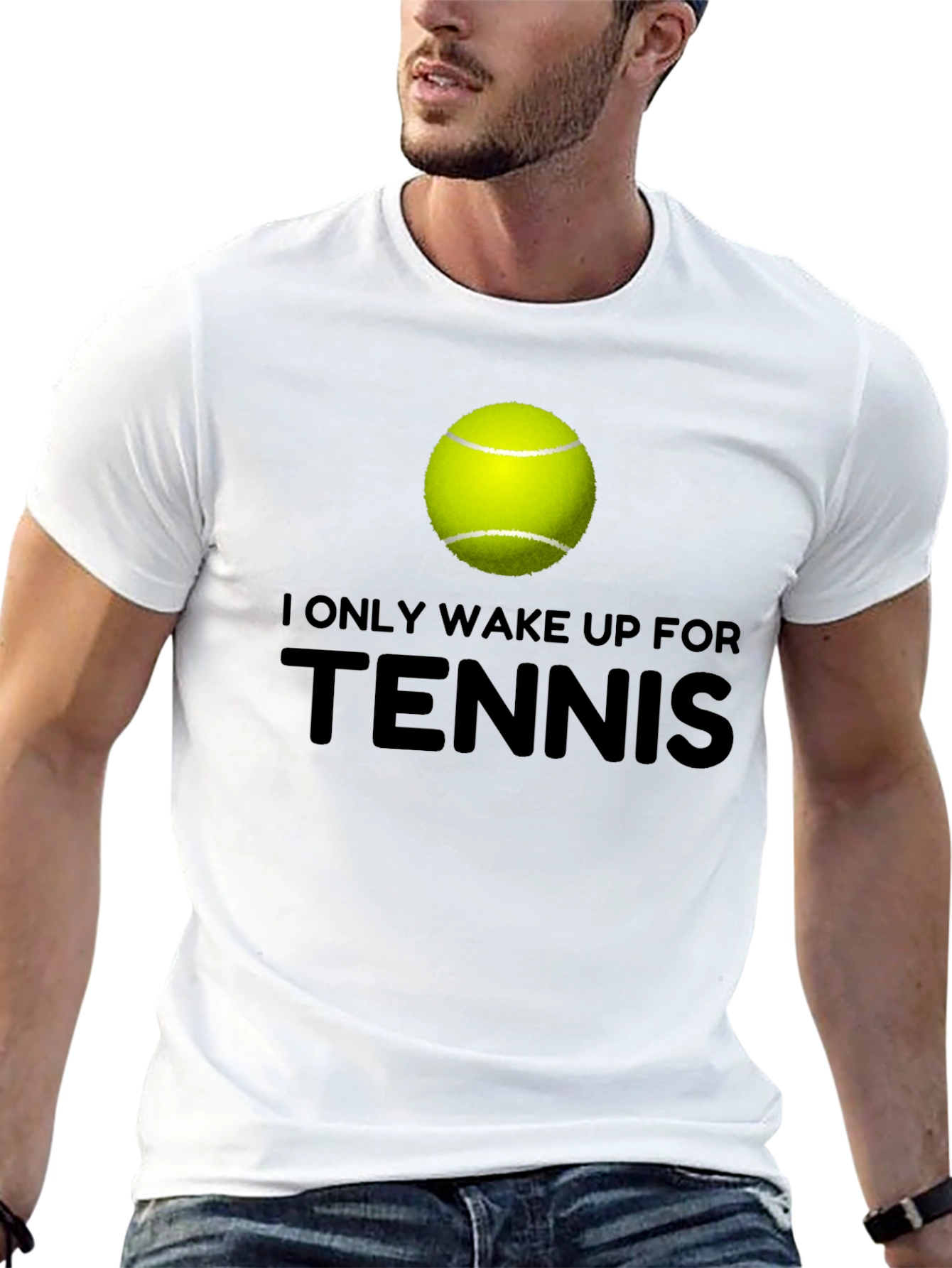Tennis Enthusiast Graphic T-Shirt