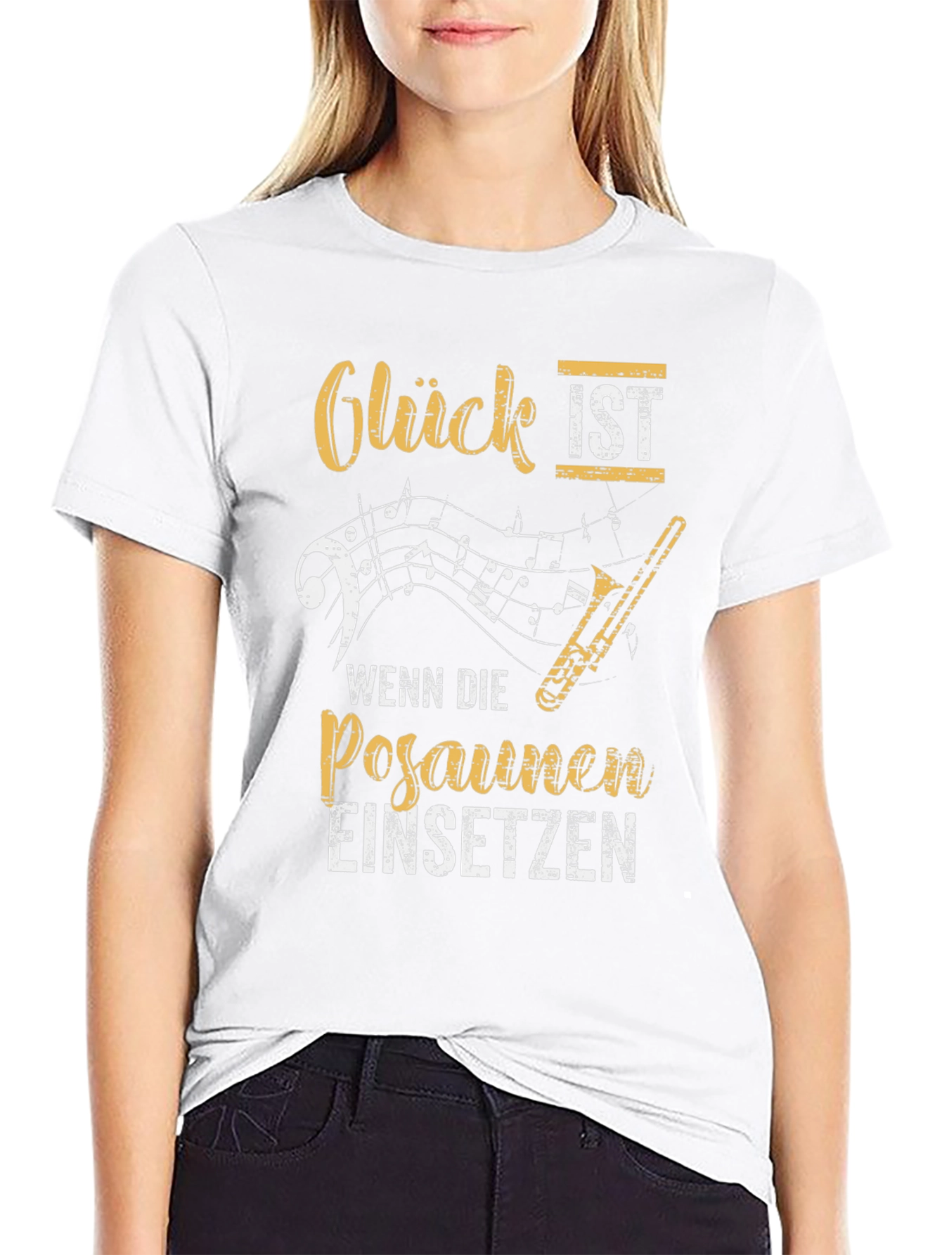 Gluck Ist Trombone Player T-Shirt
