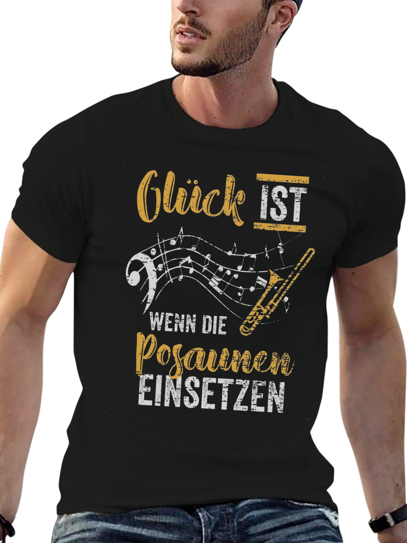 Gluck Ist Trombone Player T-Shirt