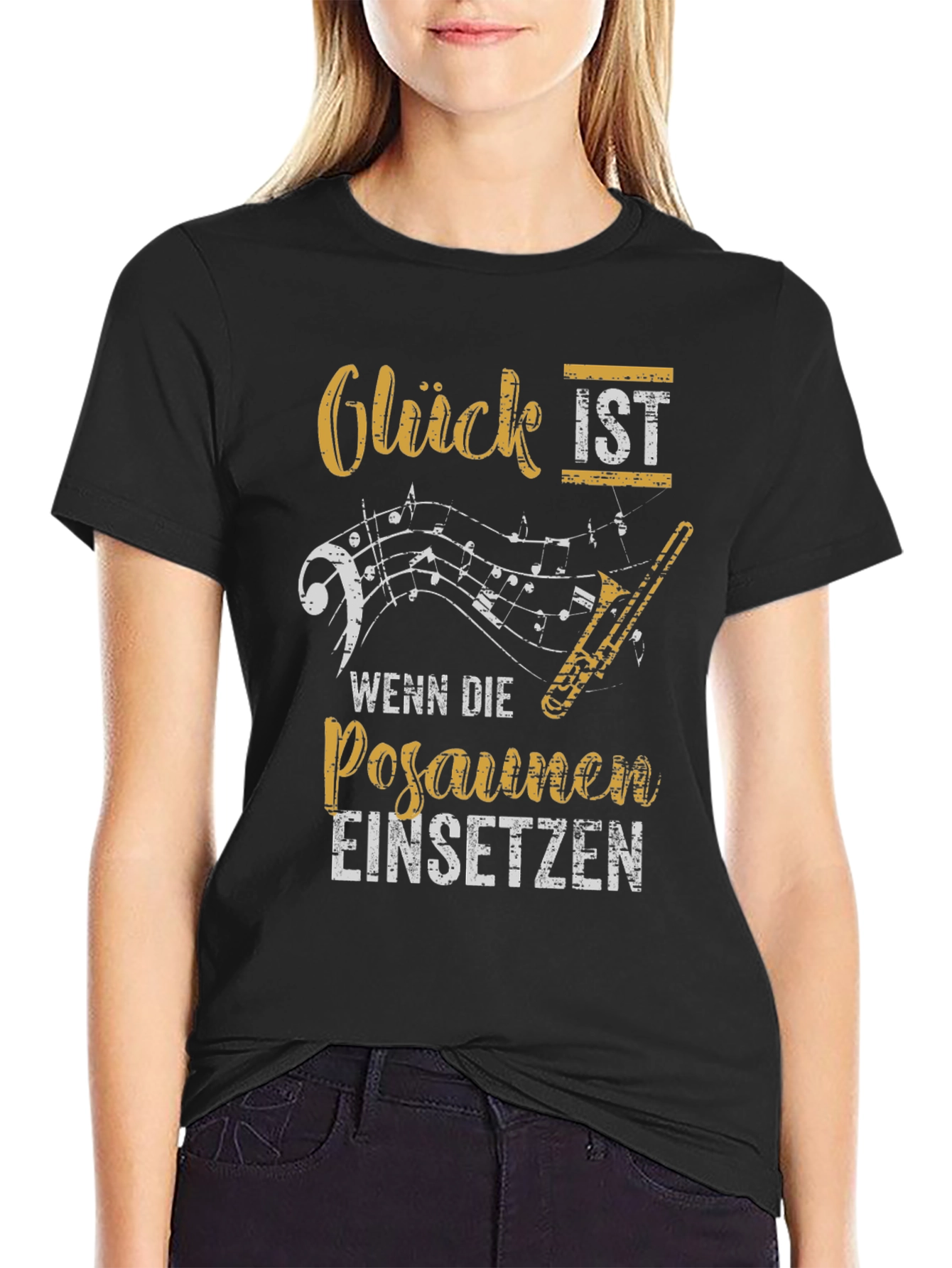 Gluck Ist Trombone Player T-Shirt