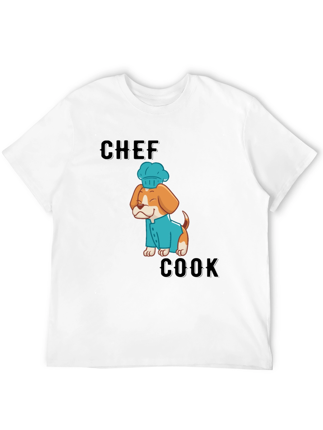 Chef Cook Dog T-Shirt: Cute Culinary Canine Tee