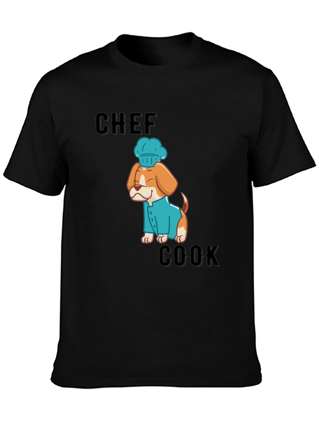 Chef Cook Dog T-Shirt: Cute Culinary Canine Tee