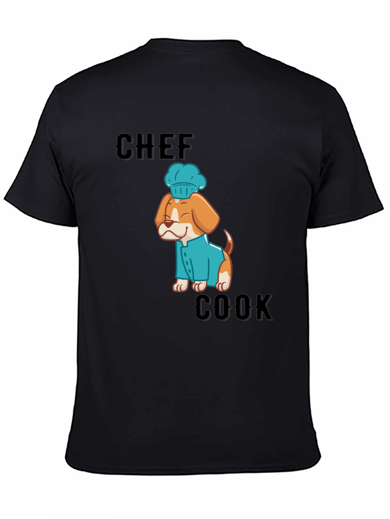 Chef Cook Dog T-Shirt: Cute Culinary Canine Tee