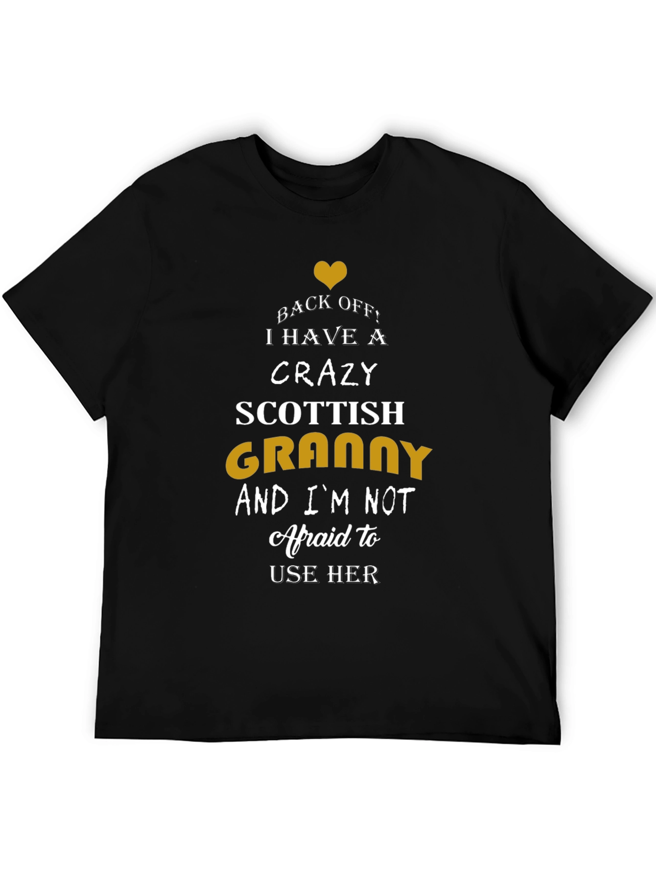 Crazy Scottish Granny T-Shirt
