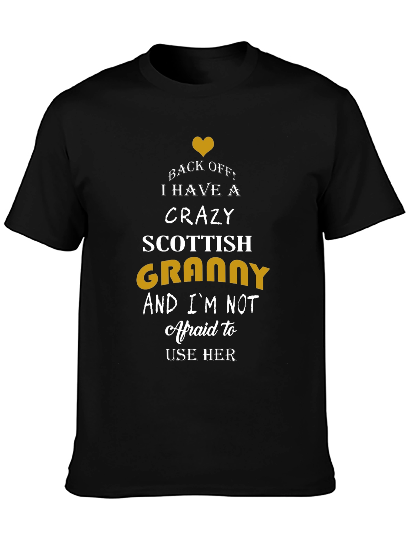Crazy Scottish Granny T-Shirt