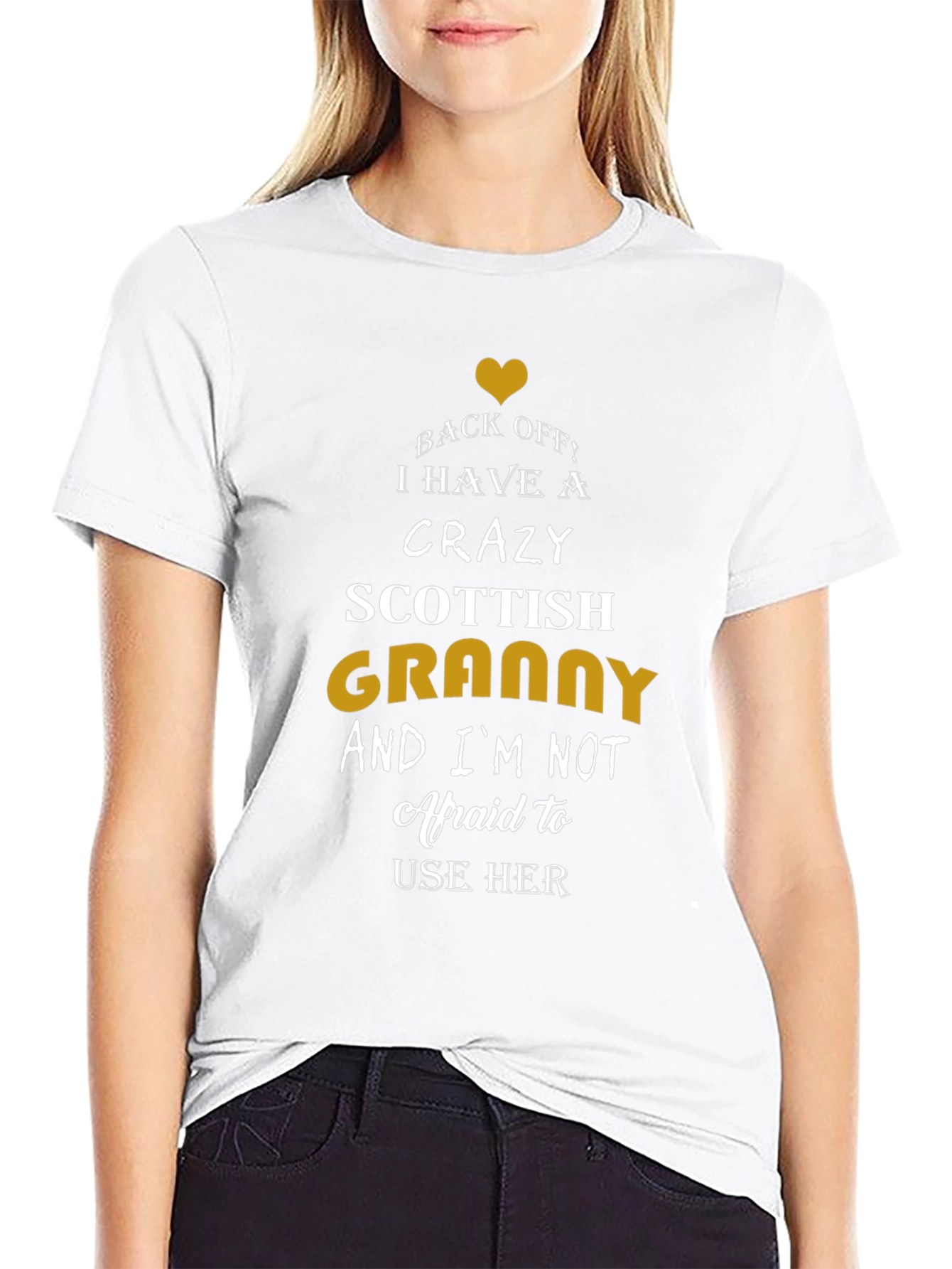Crazy Scottish Granny T-Shirt