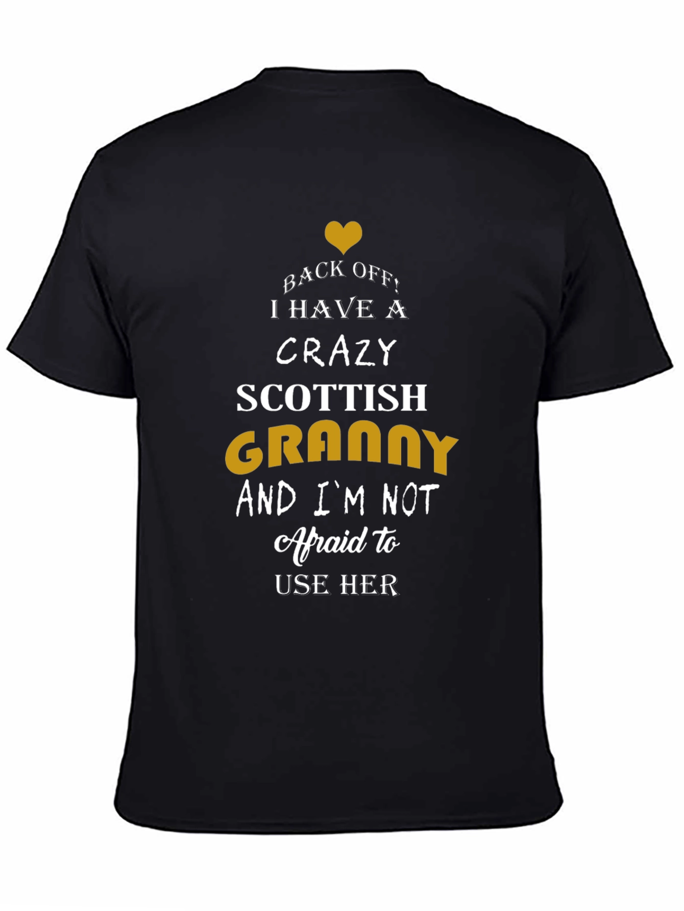 Crazy Scottish Granny T-Shirt