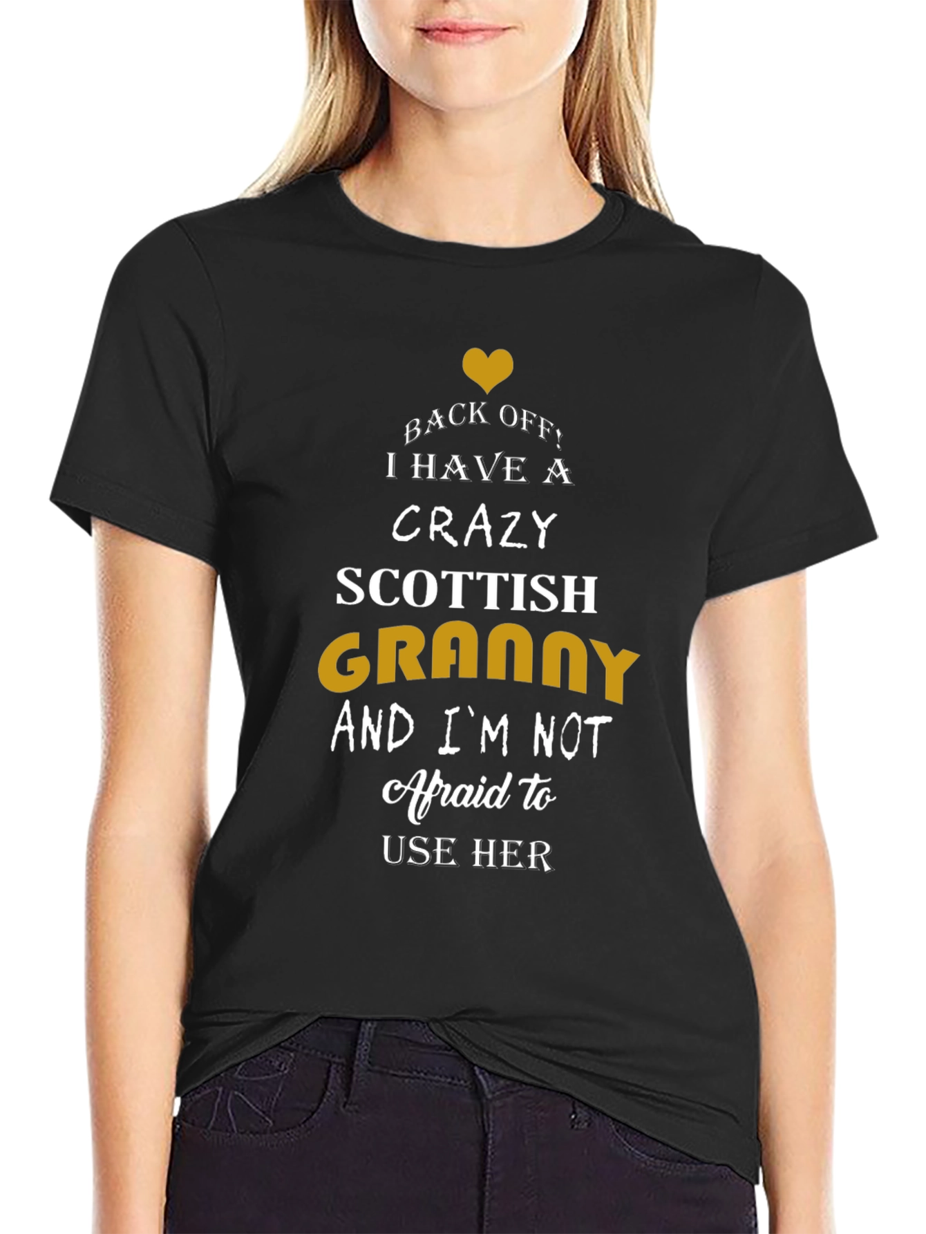 Crazy Scottish Granny T-Shirt