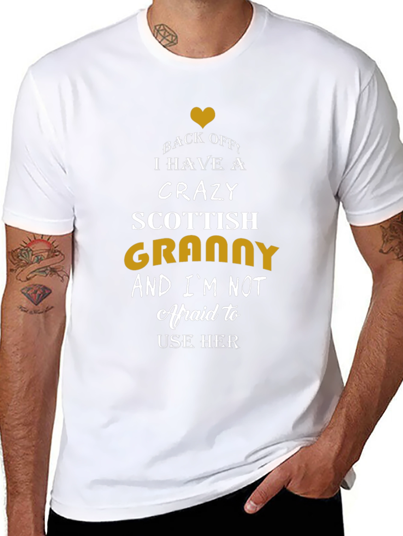 Crazy Scottish Granny T-Shirt