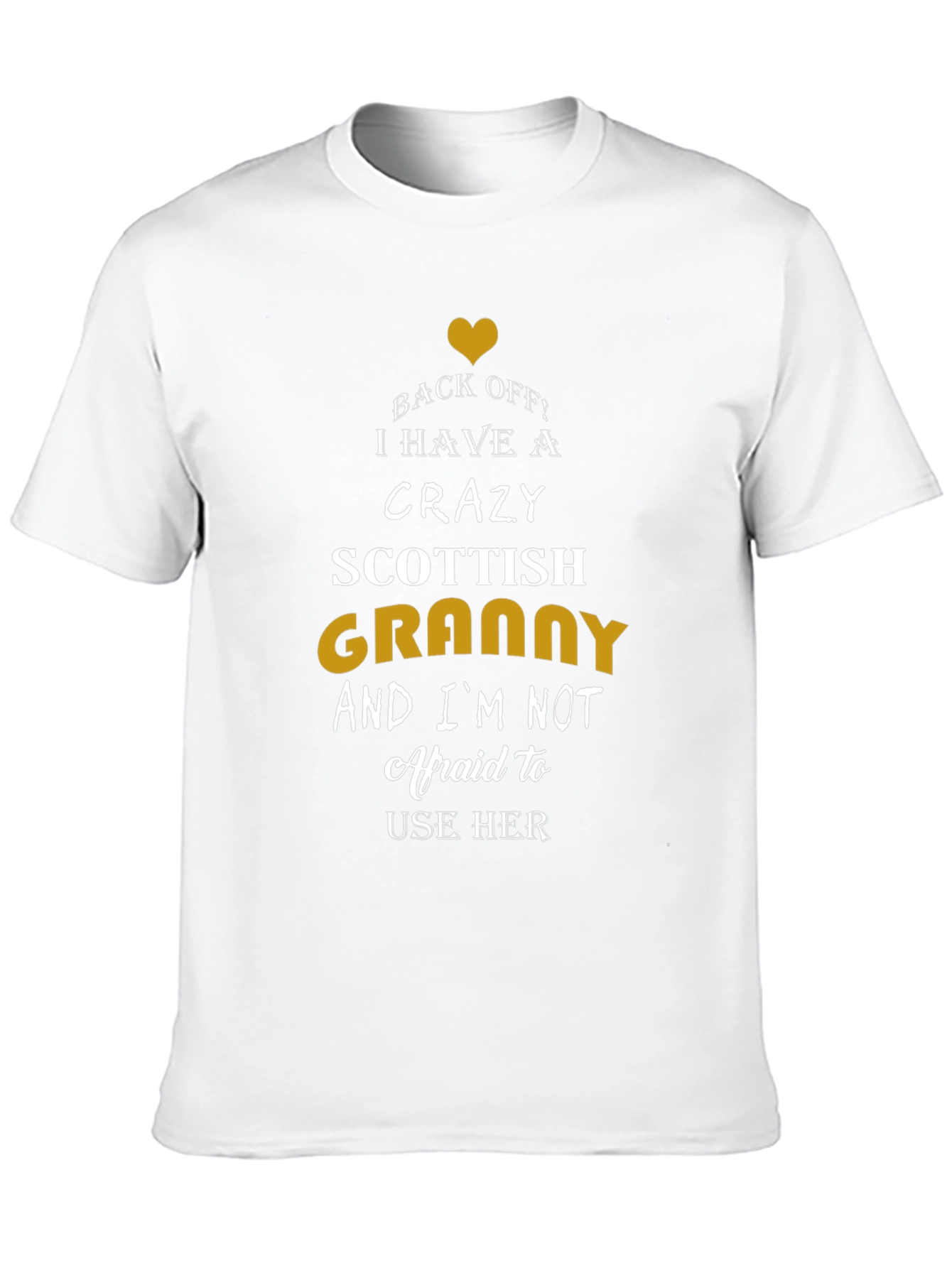 Crazy Scottish Granny T-Shirt