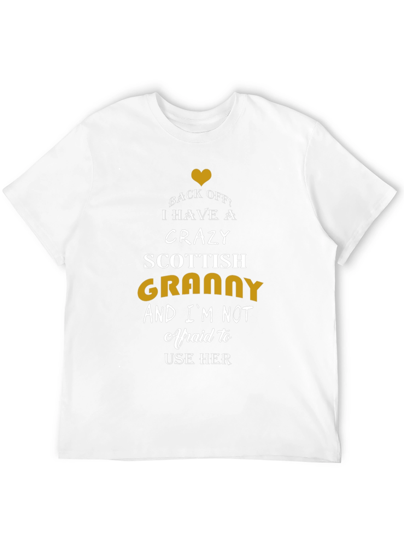 Crazy Scottish Granny T-Shirt