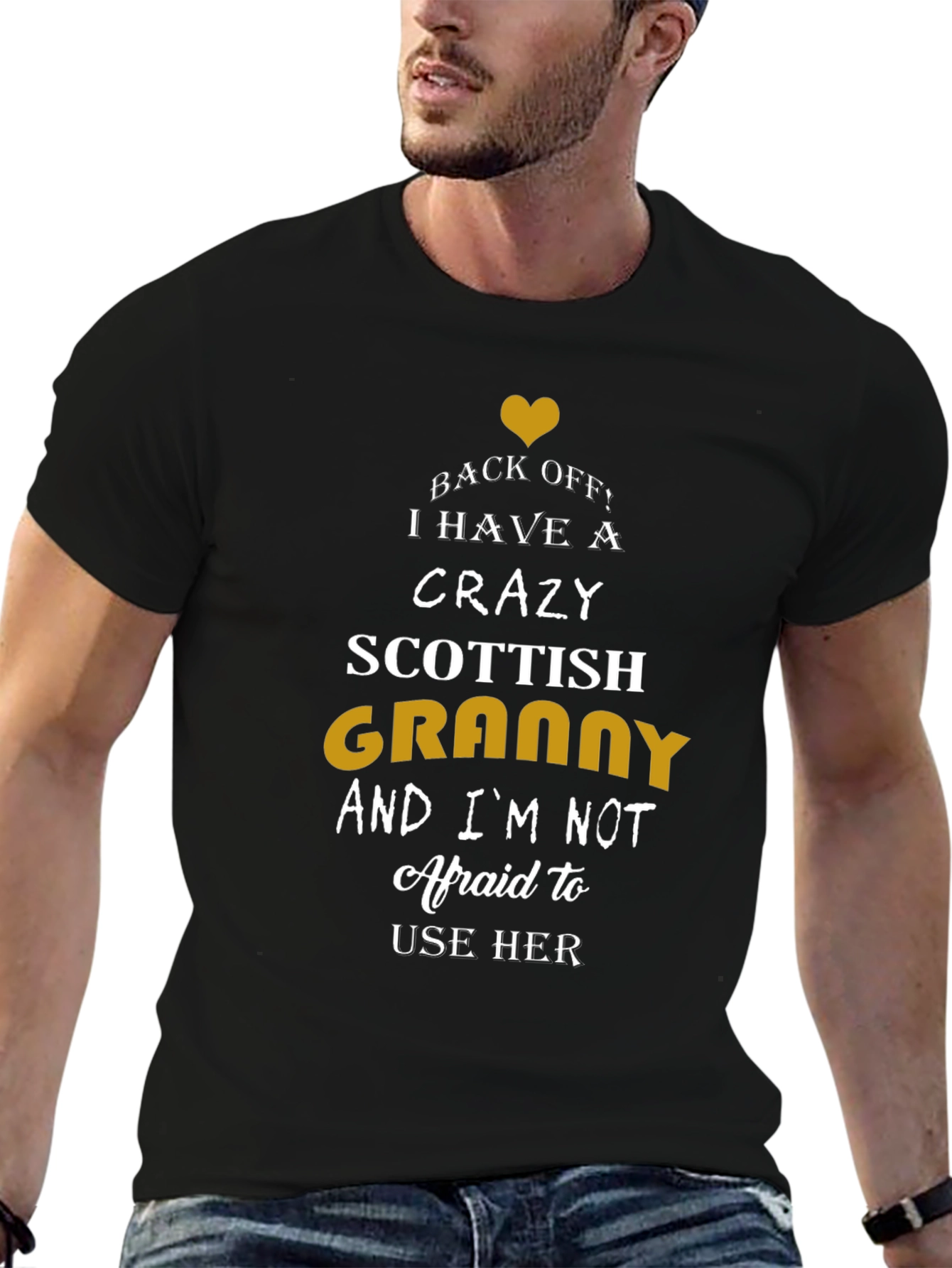 Crazy Scottish Granny T-Shirt
