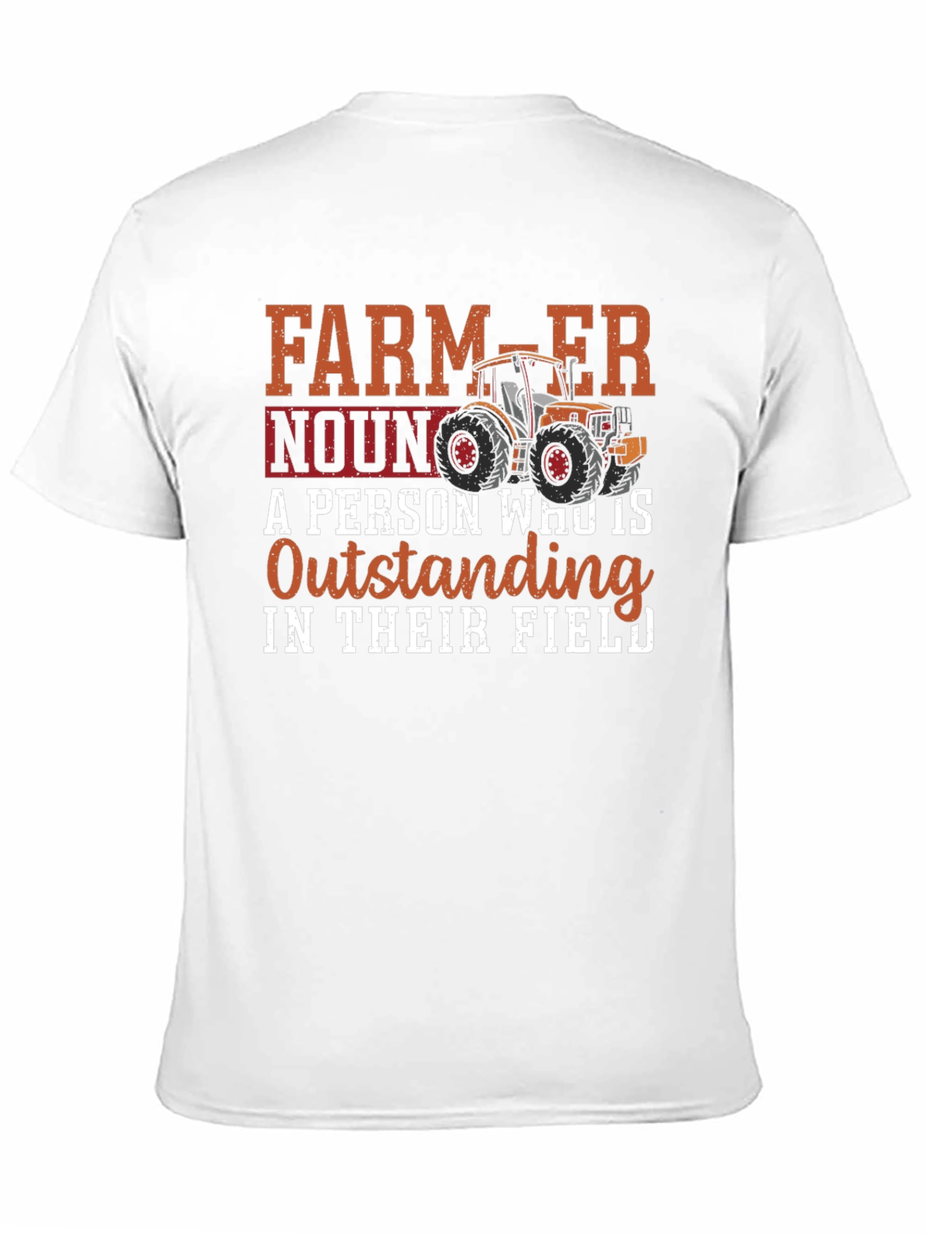 Farmer Definition Black T-Shirt
