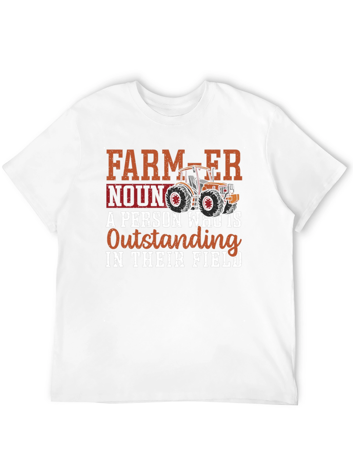 Farmer Definition Black T-Shirt