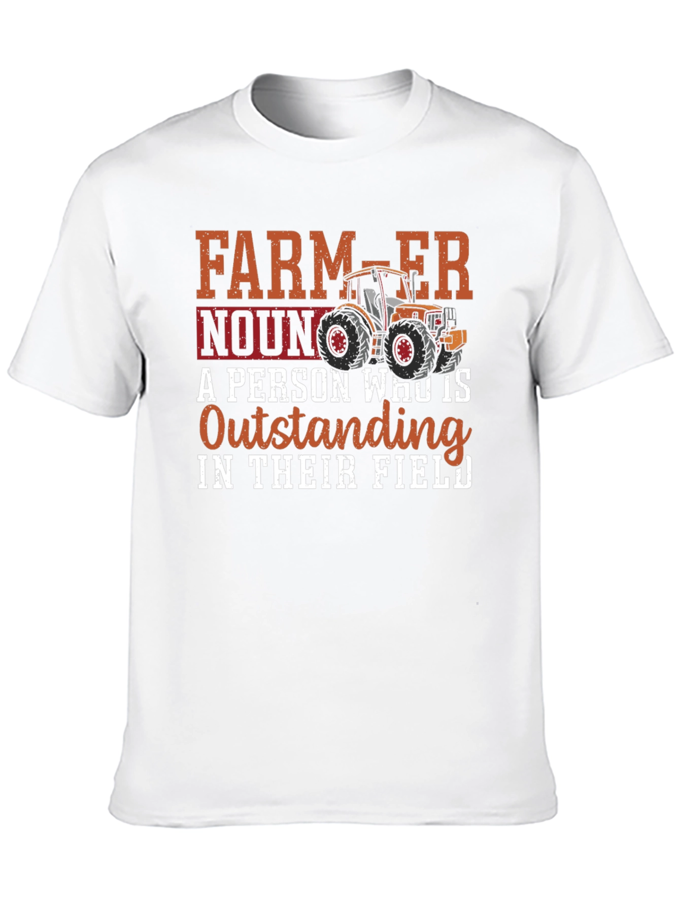 Farmer Definition Black T-Shirt