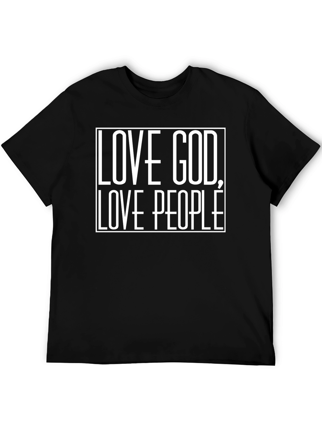 Love God Love People Graphic T-Shirt