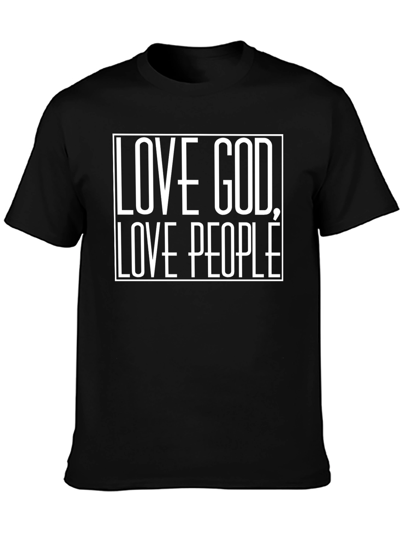 Love God Love People Graphic T-Shirt