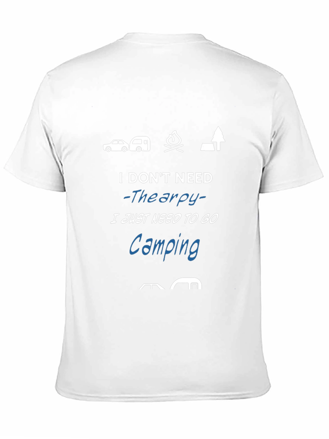 Camping Therapy Graphic T-Shirt