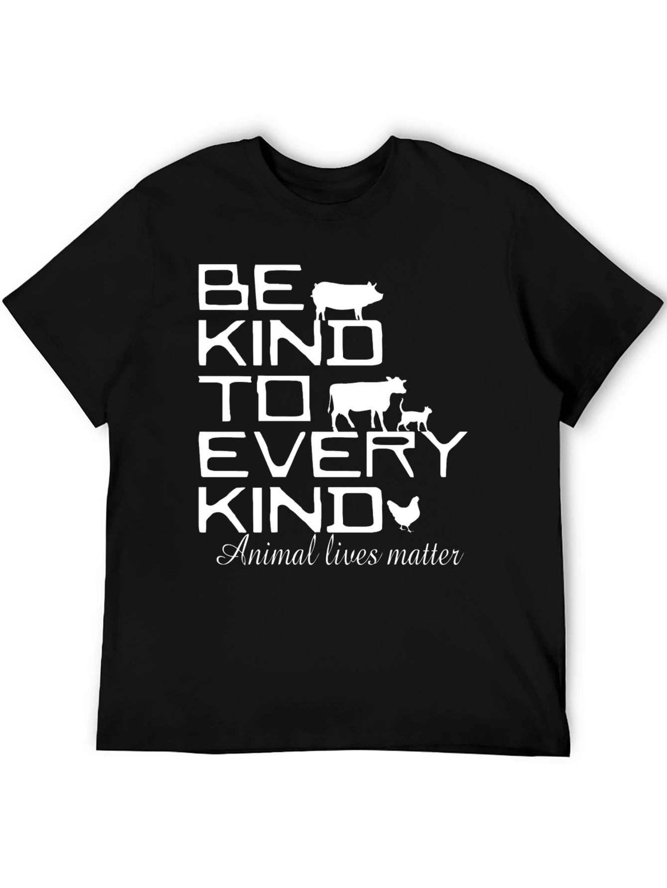 Be Kind T-Shirt - Animal Rights Tee