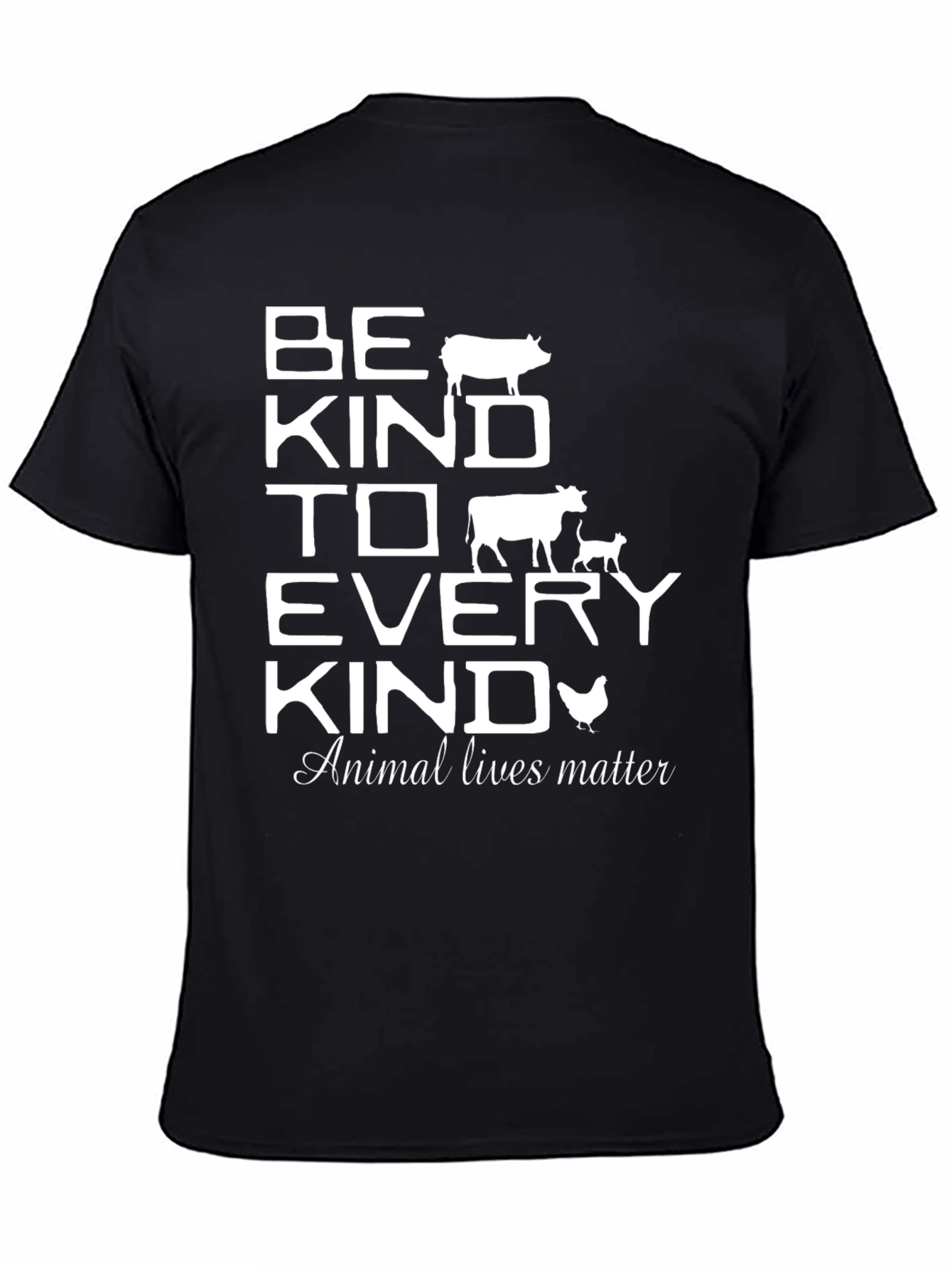 Be Kind T-Shirt - Animal Rights Tee