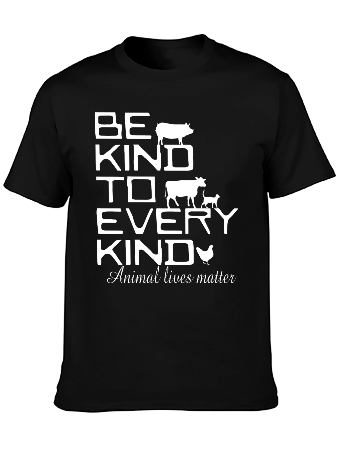 Be Kind T-Shirt - Animal Rights Tee
