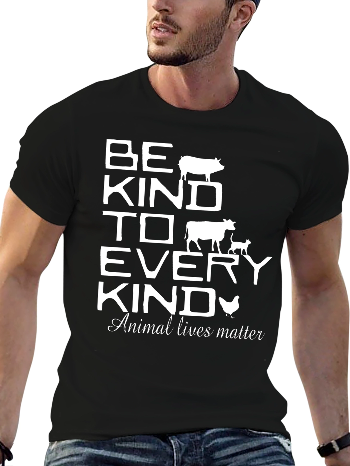 Be Kind T-Shirt - Animal Rights Tee