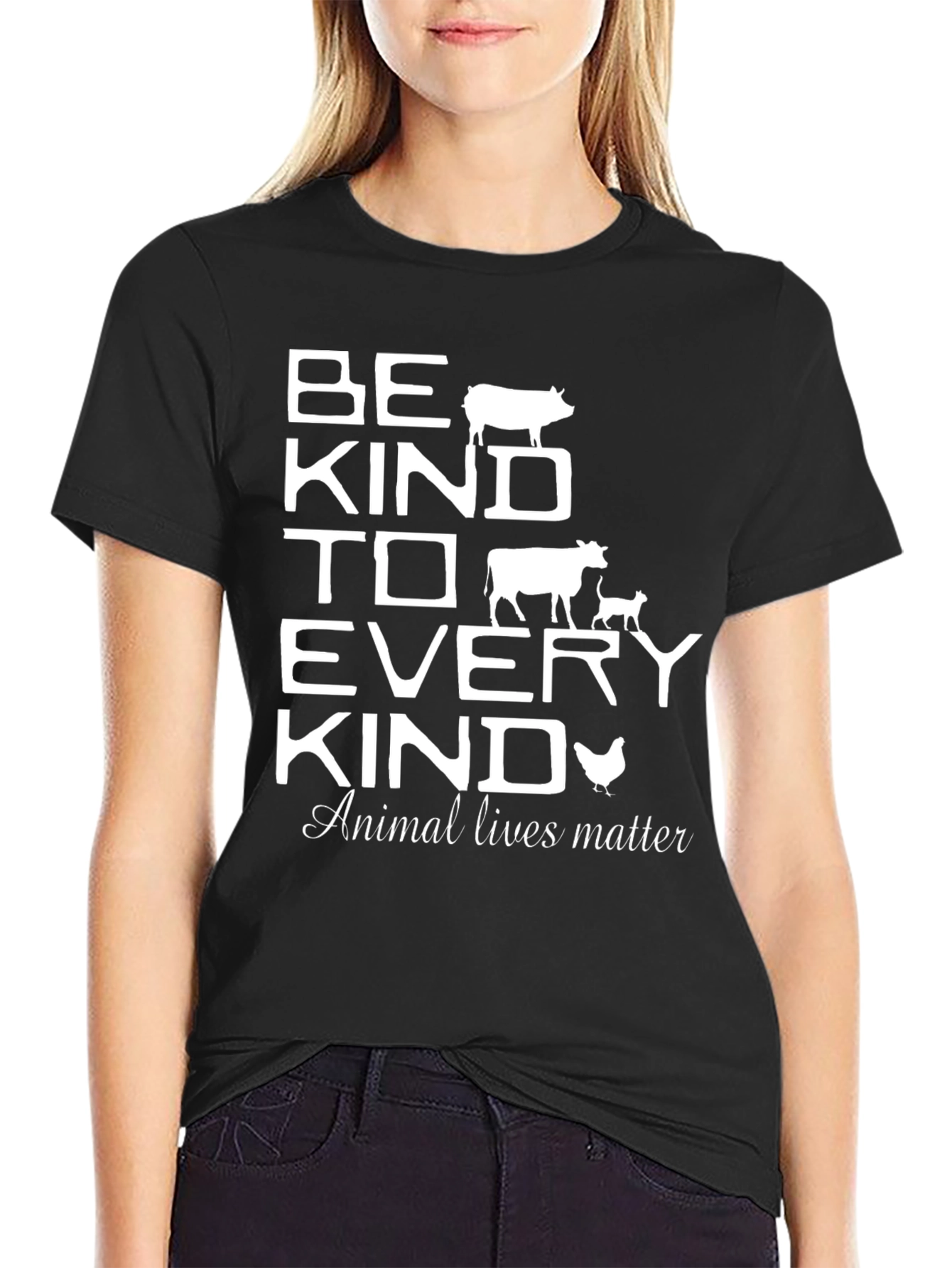 Be Kind T-Shirt - Animal Rights Tee