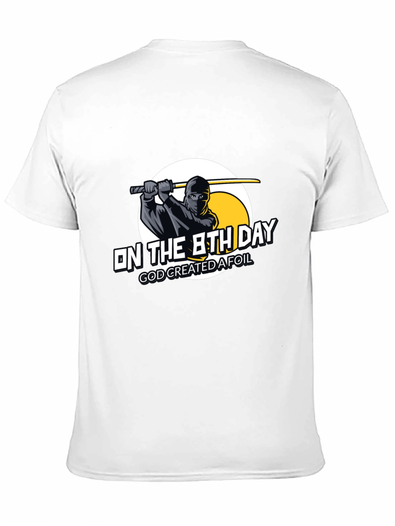 On the 8th Day Ninja Graphic T-Shirt