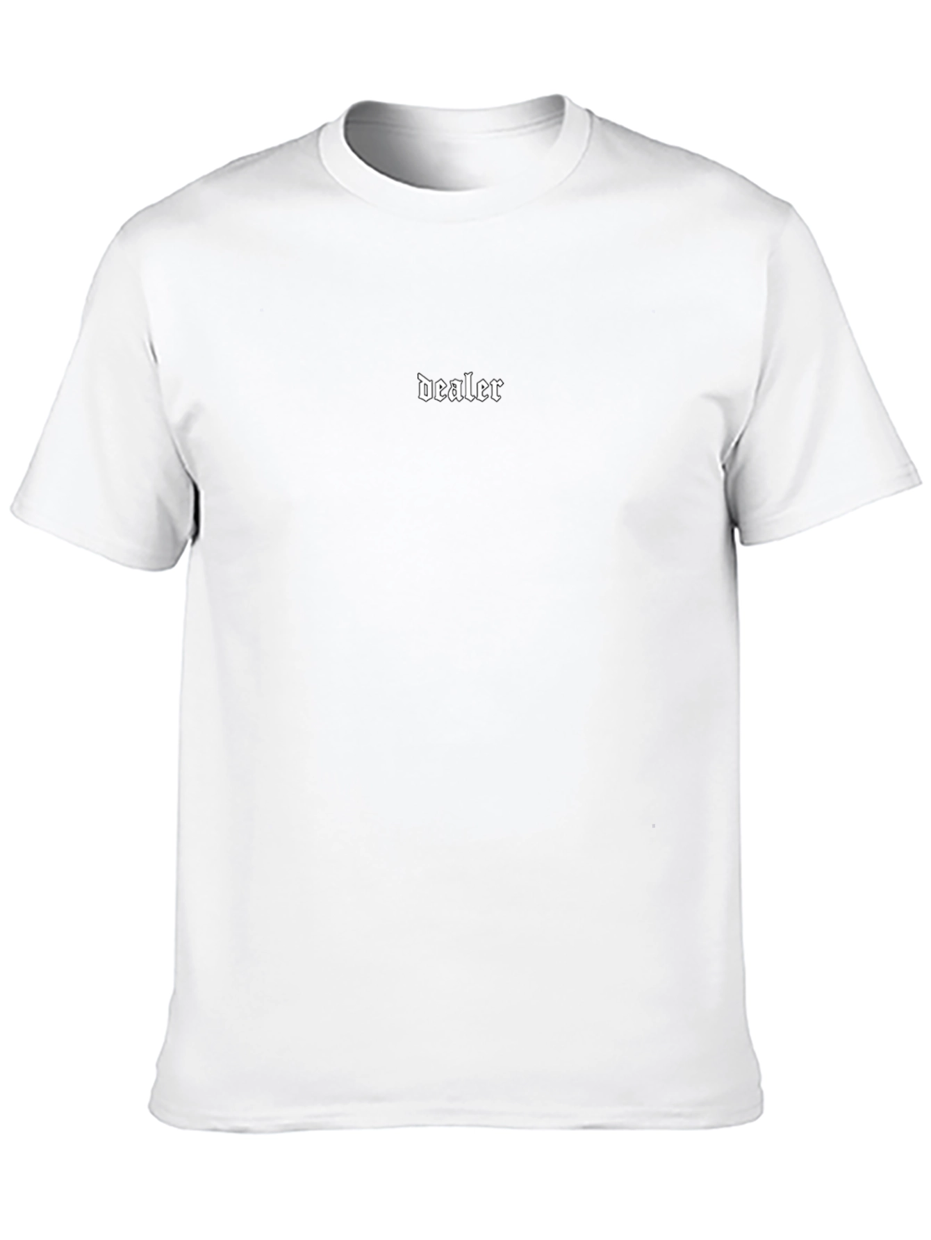 Dealer Graphic Print Black T-Shirt