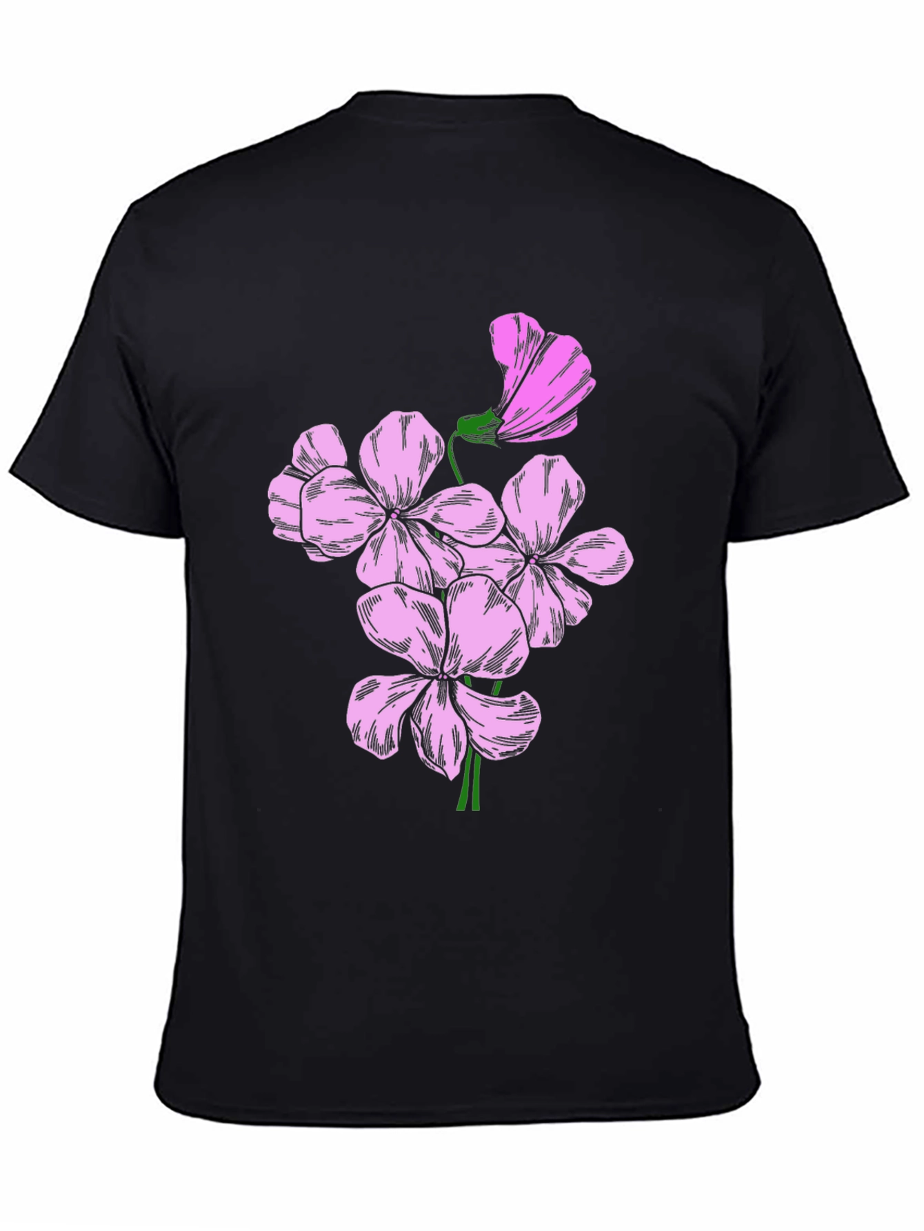 Floral Graphic Print Tee