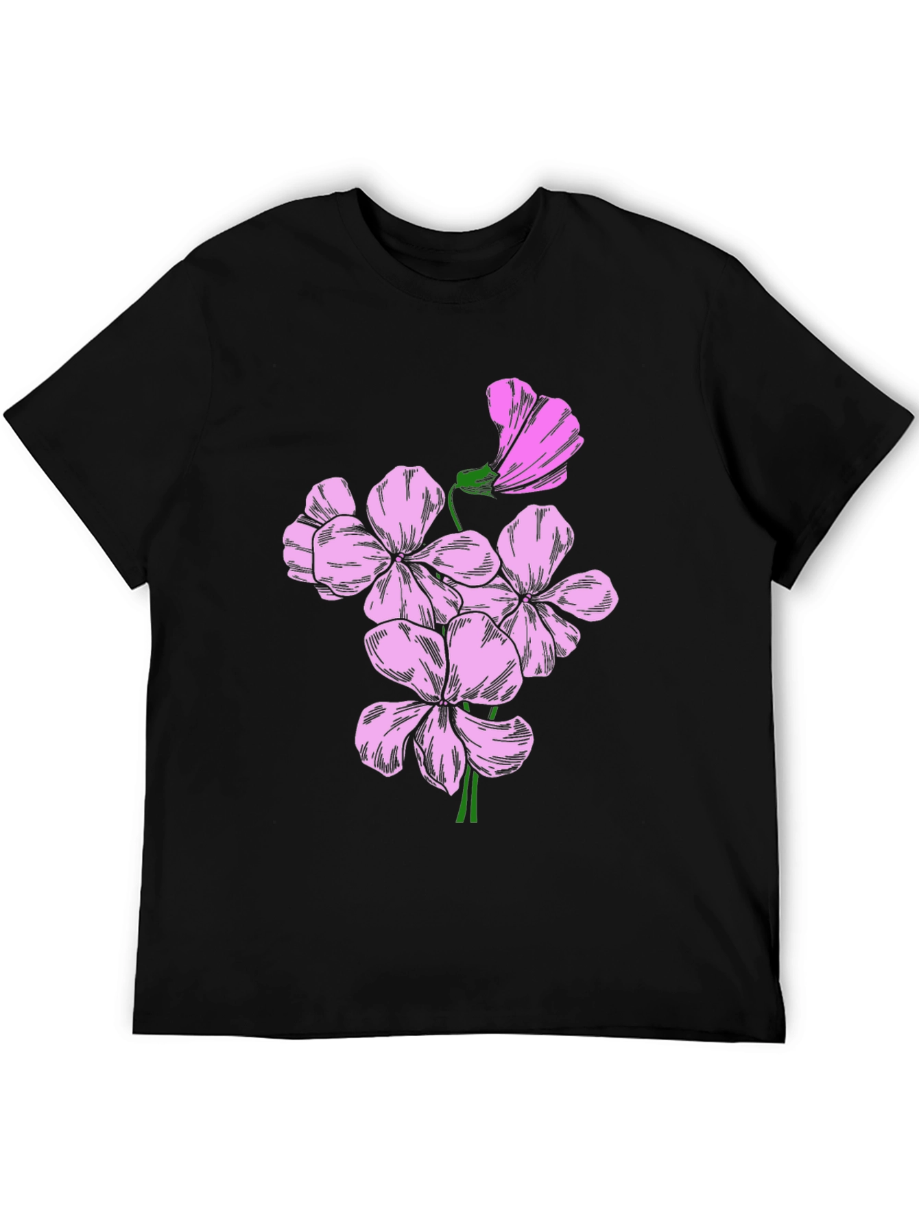 Floral Graphic Print Tee