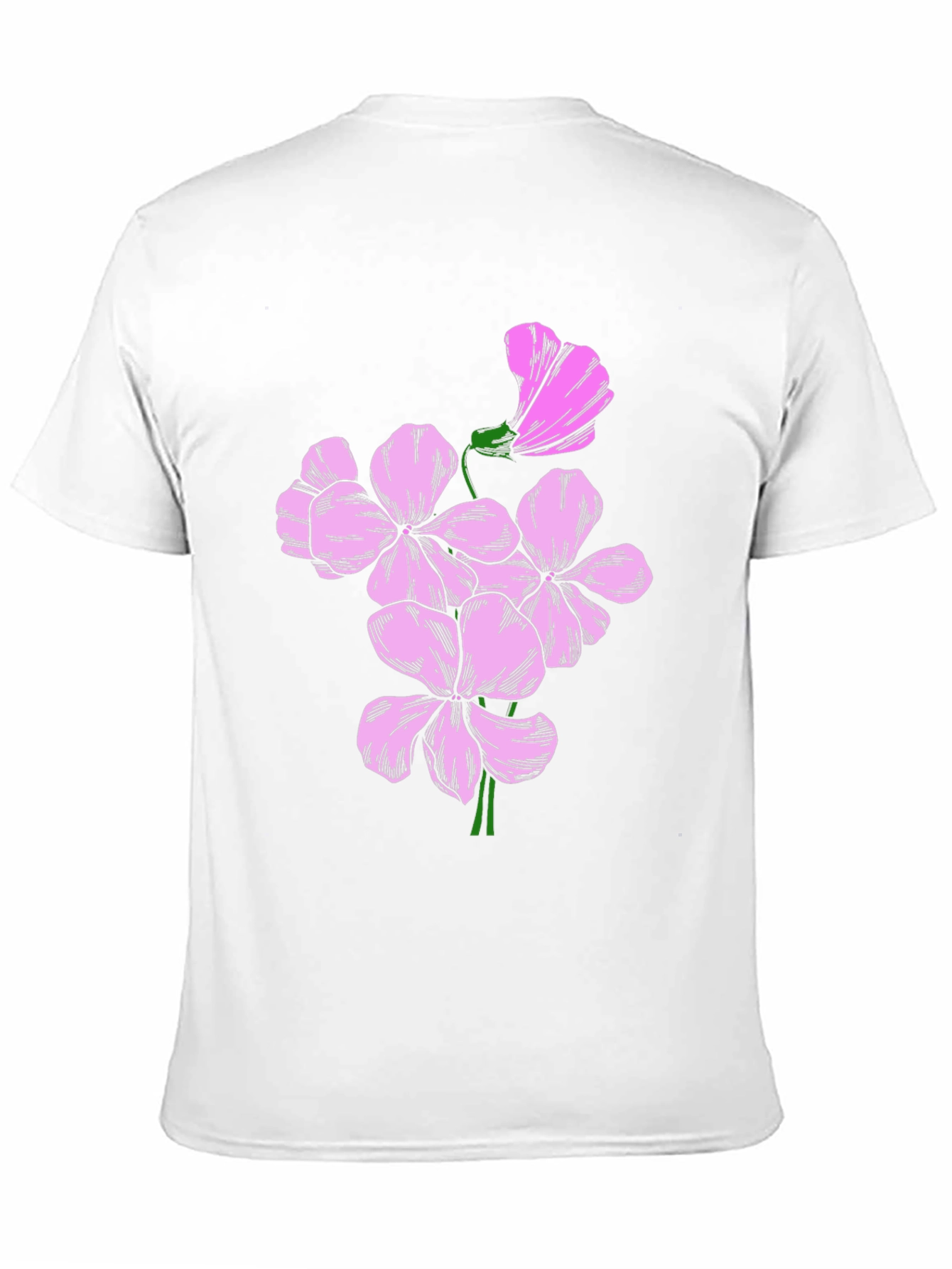 Floral Graphic Print Tee