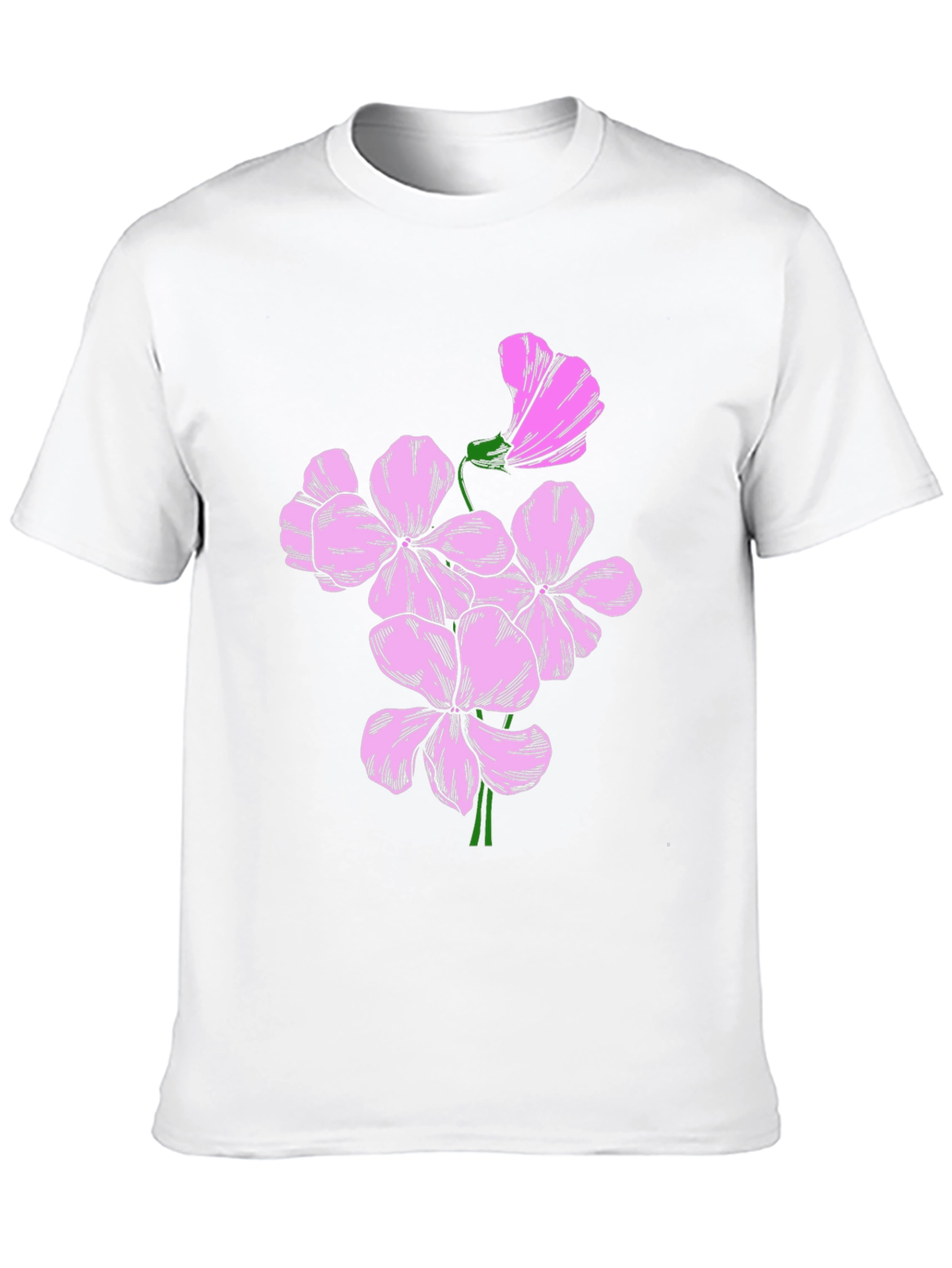 Floral Graphic Print Tee