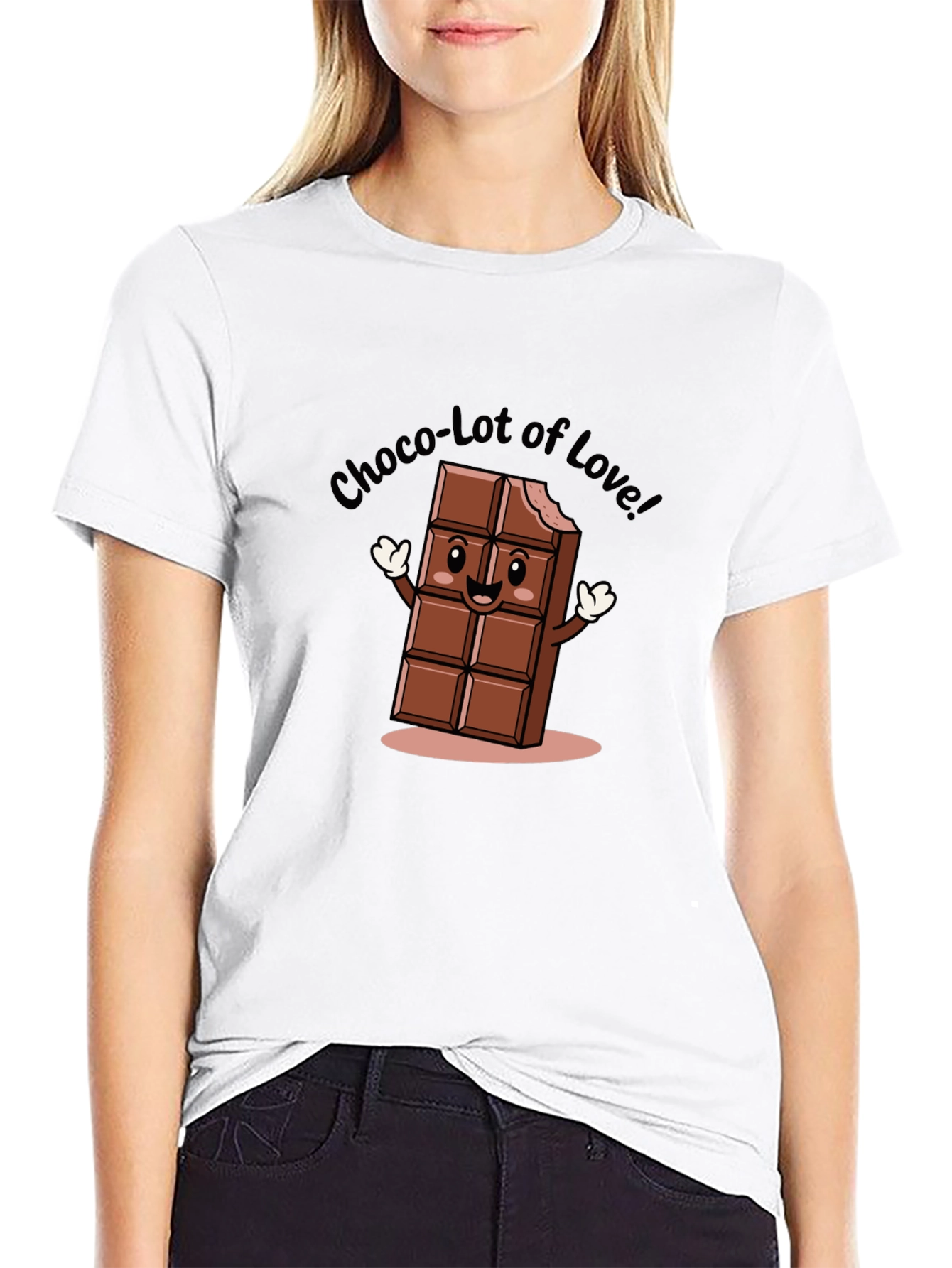 Chocolate Love Graphic Tee - Funny Food T-Shirt