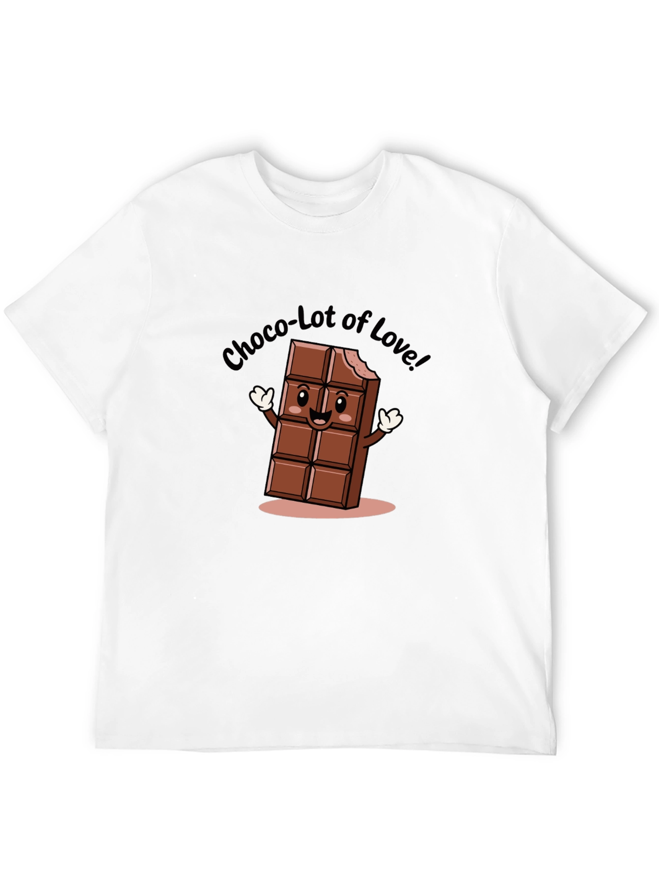Chocolate Love Graphic Tee - Funny Food T-Shirt