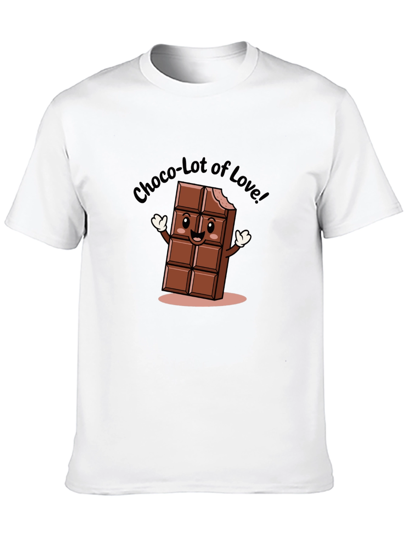 Chocolate Love Graphic Tee - Funny Food T-Shirt
