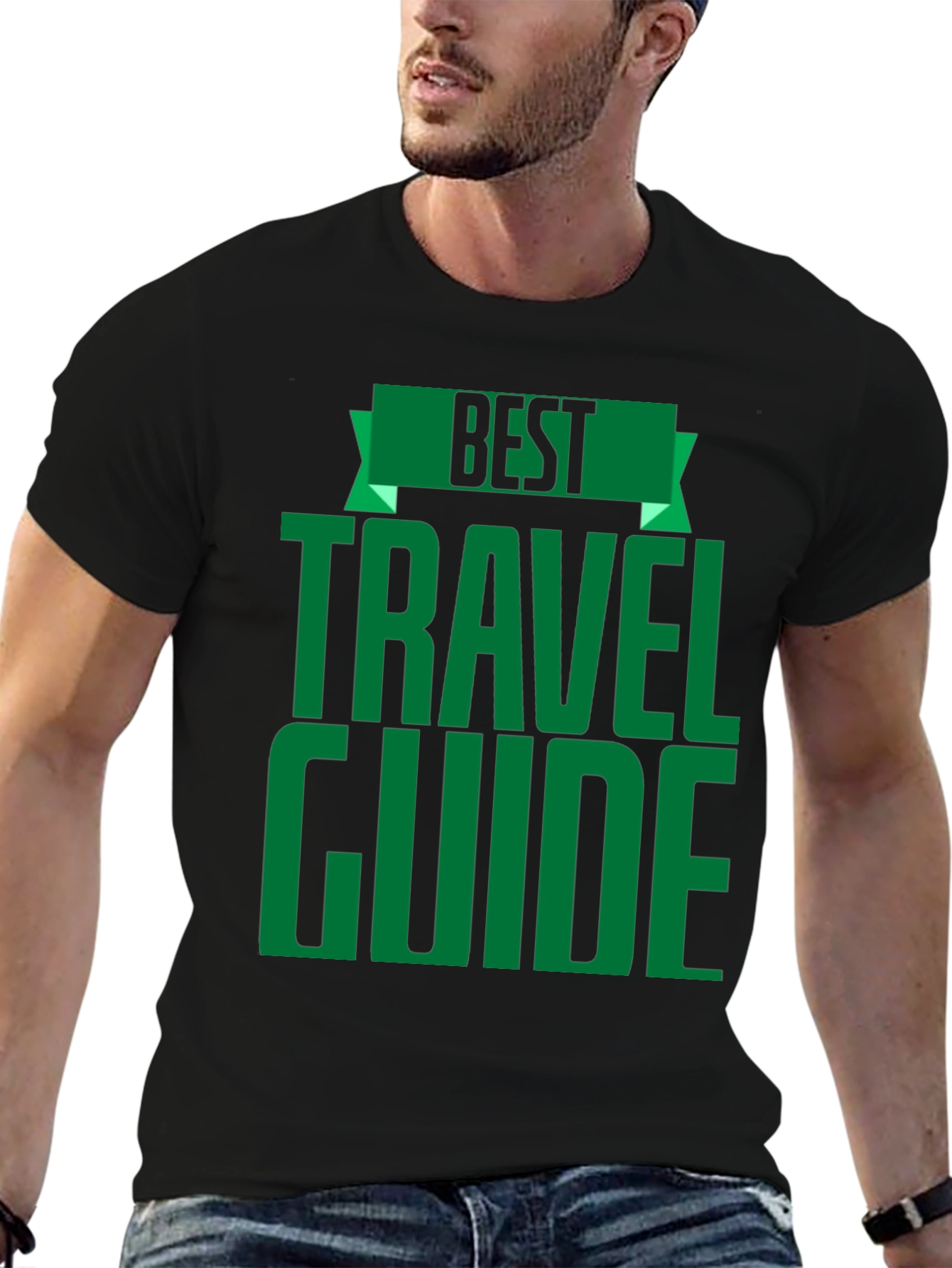 Best Travel Guide T-Shirt - Novelty Graphic Tee