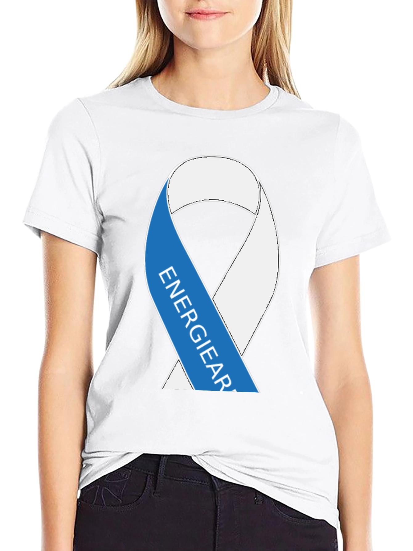 EnergiEarth Ribbon Graphic Tee - Support Awareness