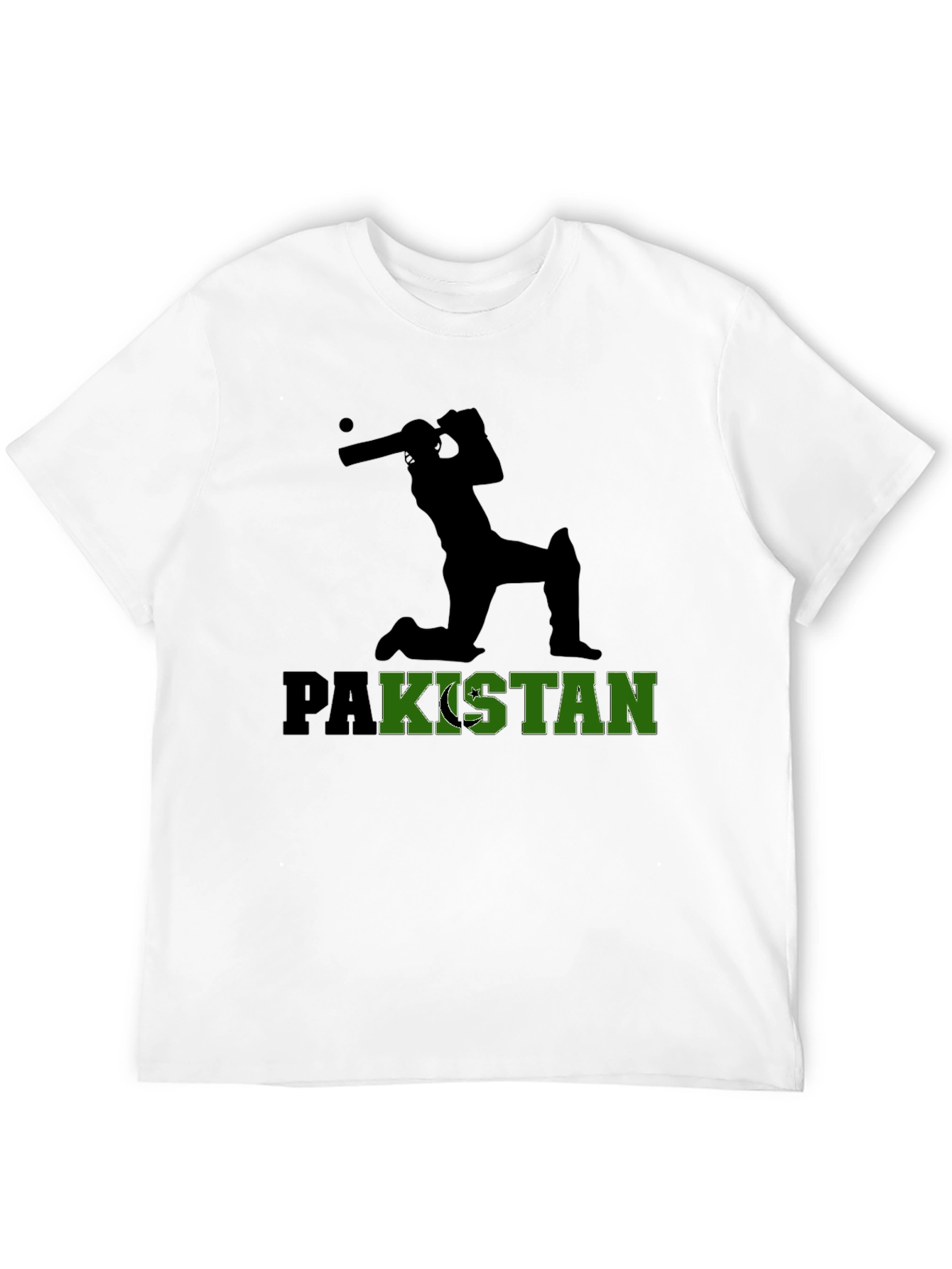 Pakistan Cricket Fan T-Shirt - Black