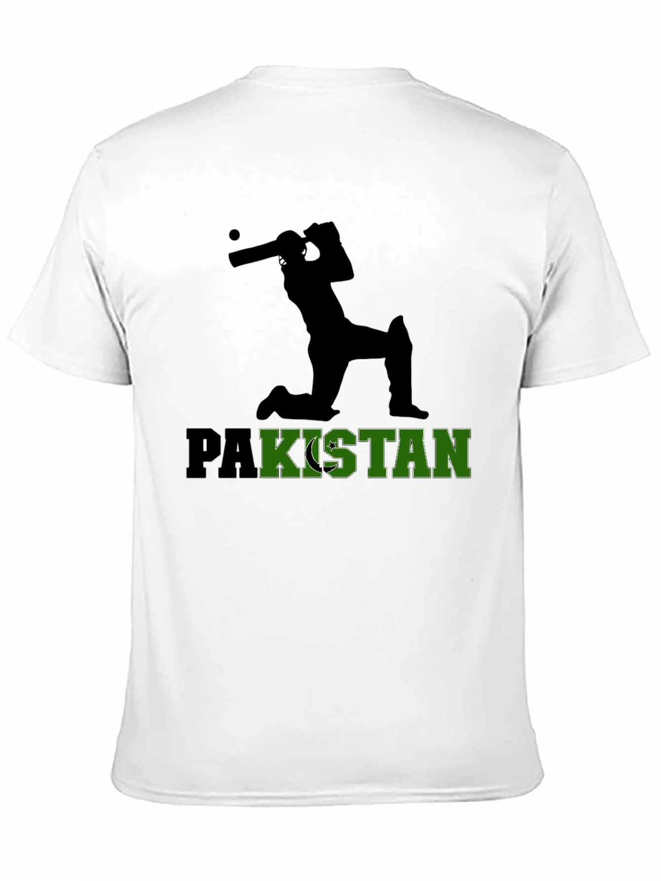Pakistan Cricket Fan T-Shirt - Black